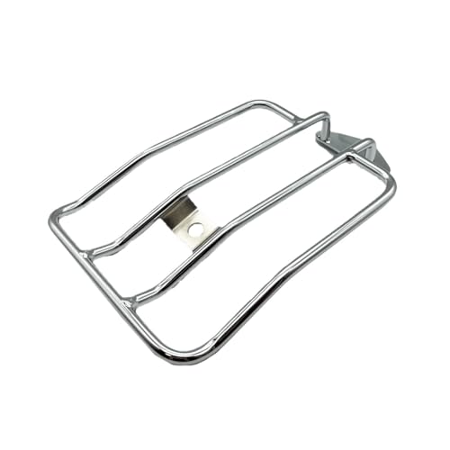 Porte-bagages arrière de moto ultra robuste avec étagère de support pour selle solo XL