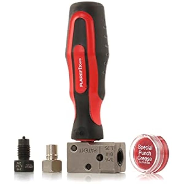 KS Tools 122.1215 FLAREFIXeco uniwersalny zestaw narzędzi do zwijania przewodu hamulcowego 4,75 mm, 4-szt