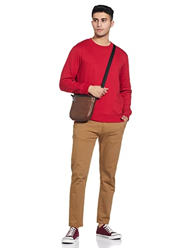Image of Max Men Cotton Blend Solid Crew Neck Sweatshirt