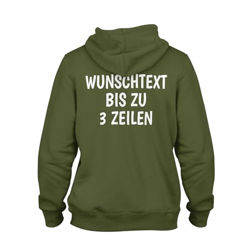 Viva Designs – Pullover Herren Damen - Geschenke für Männer Frauen Hoodie mit Wunschtext - Kapuzenpullover selber gestalten Personalisierte Geschenke - Lustige Sprüche auf den Pulli drucken Lassen