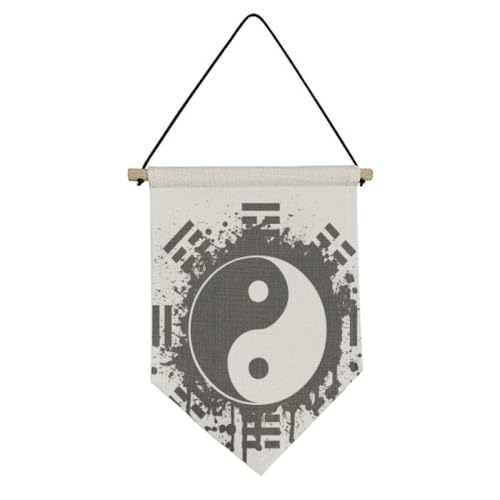 Toile suspendue Taiji Yin-yang idée cadeau originale pour passionnés