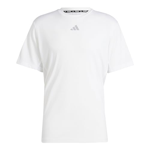 Adidas Camiseta Hiit De Entrenamiento De 3 Rayas Para Hombre Adidas Camiseta Hiit De Entrenamiento De 3 Rayas Para Hombre