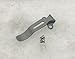 Steel Pocket Clip Replacement for Kershaw Cryo 1555 and Cryo 2 1556, Gray Powder Coated Steel