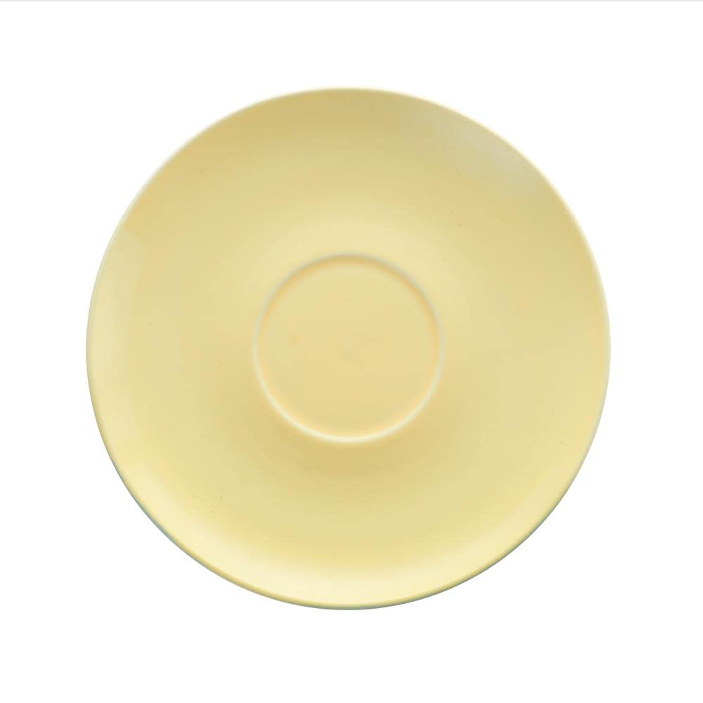 VILLA ITALIA Serwis obiadowo kawowy na 6 osób Zestaw naczyń, Zastawa stołowa, Talerz płytki, Talerz głęboki, Talerz deserowy, Filiżanka, BORNEO yellow-grey-blue