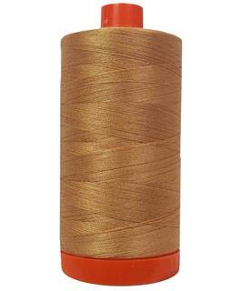 Image of Aurifil Mako Cotton Thread Solid 50wt 1422yds Caramel