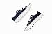 JudisWomen's Classic Lace Up Casual Canvas Shoes Low Top Fashion Tennis Walking Sneakers Navy