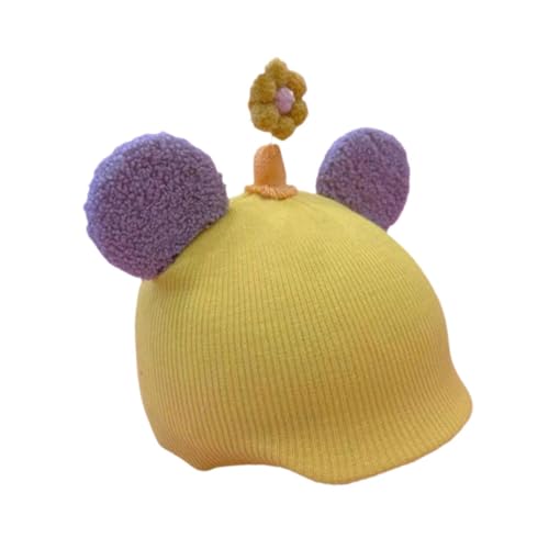 rockible Snow Ski Helmet Cover Skiing Helmet Cover Decorative Birthday Decor Sports Funny Soft Lightweight Creative Helmet Decoration, Yellow