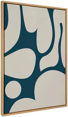 3Pcs Quadri Moderni Verde Salvia Boho Stampa su Tela Con Cornice, Astratto Estetica Verde Pianta Foglia Quadro Pittura su tela Poster da Parete Decorazione Murale Soggiorno Camera da Letto 40x60cmx3