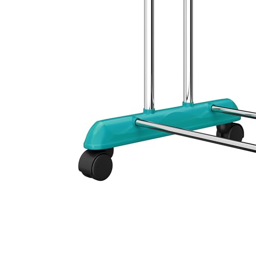 Image of LOT Ley Stainless Steel Clothes Drying Stand Foldable, Double Rack Cloth Dryer Stand, Heavy Duty Laundry Drying Rack, Rust Proof Steel Stand for Clothes, Indoor & Outdoor, 120 x 54 x 94 cm