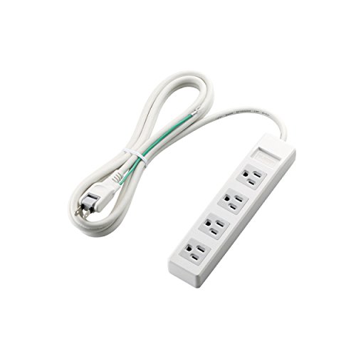 Elecom Power Tap 3 Pin 2.5 m White T – Series , whites