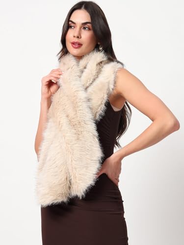 Image of Extra Large Women's Faux Fur Collar for Winter Coat