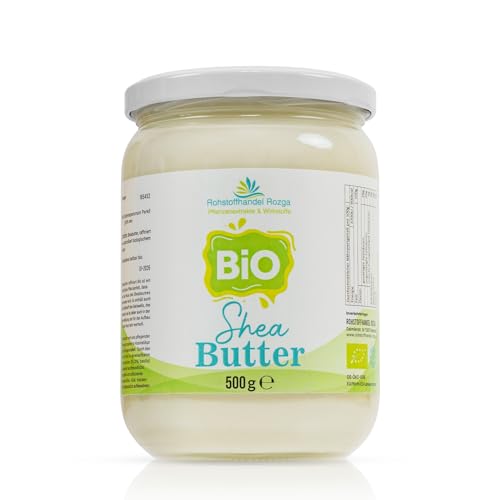 Bio Sheabutter 500 g im Glas– 100{e3b98601273aececbc069de9e0fa77c55d46f35295fe539a83bed5365978796a} rein, beste Lebensmitelqualität neutral & geruchlos, Karitébutter, vegan Bio Sheabutter 500 g im Glas– 100{e3b98601273aececbc069de9e0fa77c55d46f35295fe539a83bed5365978796a} rein, beste Lebensmitelqualität neutral & geruchlos, Karitébutter, vegan