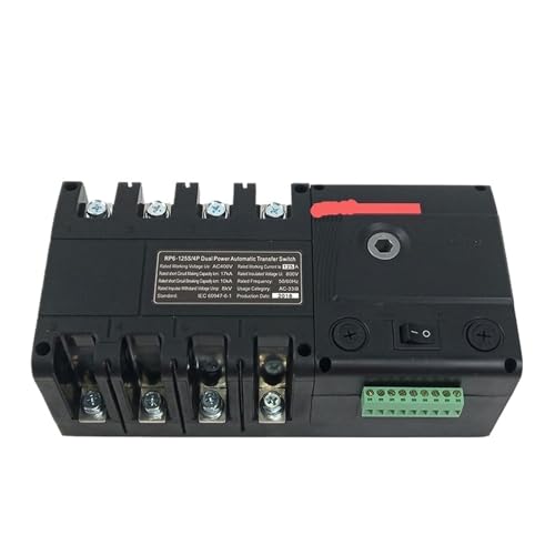 Proteja sus equipos de cortes eléctricos con el interruptor ATS RP7S-125 de 50A