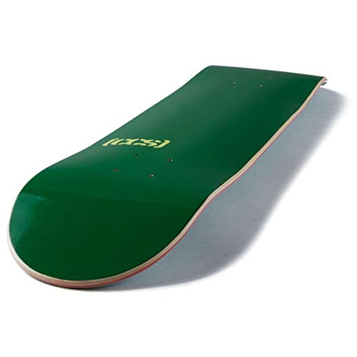 Image of CCS Logo Blank Skateboard Deck - Natural Wood /Colors /Multiple Sizes (Evergreen, 7.50 inch)