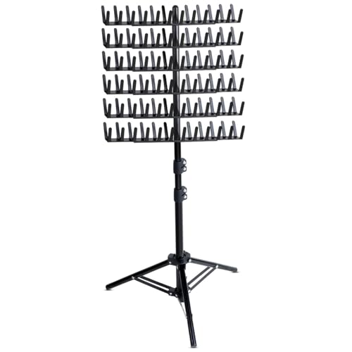 Tressage de coiffure rack à 144 chevilles et stand séparateur de mèches ajustable