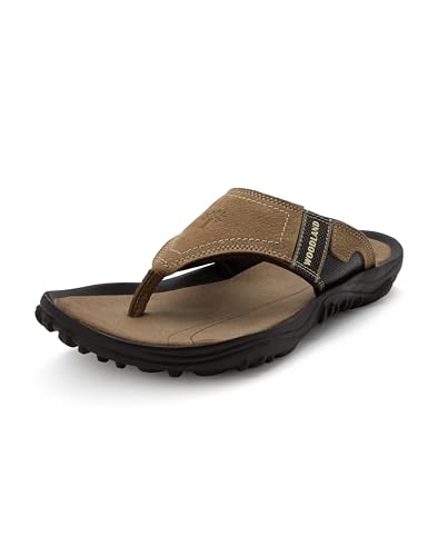 Image of Woodland Men's Leather Slippers