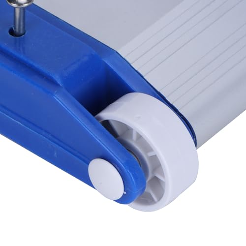Image of Flaner 17.5 Inch Professional Flexible Aluminium Weighted Swimming Pool Clener Vacuum Head on Wheels for All Type of Pool Maintenance Cleaning kit Tool Item