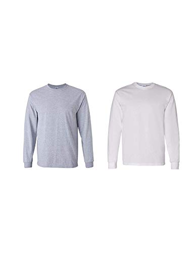 Image of Gildan Men's Ultra Cotton Long Sleeve T-shirt, Style G2400