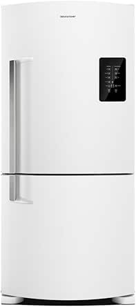 Geladeira Brastemp Frost Free Inverse 588 litros Branca com Smart Bar BRE85AB 110V