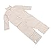Asixxsix Sandblasting Suit, Protective Blasting Suit, Canvas Leather Protective Safety Suit, Paint Coveralls for Painting Cutting Polishing Industrial Work