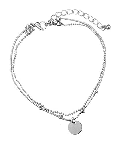 Chaîne de cheville multicouches YXWYXWA bijou de pied grenade tendance femme