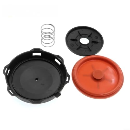 Glomc Kit de reparación de tapa de válvula PCV para BMW E46 E81 E87 E90 X1 X2 X3 X4 X5 F45 F46 Mini F54 F55 F56 F57 F60 11127568579 Negro