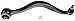 Dorman Premium CB65043PR Front Driver Side Lower Rearward Suspension Control Arm and Ball Joint Assembly Compatible with Select Models