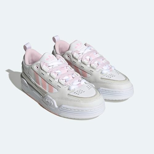 Adidas Womens ADI2000 W Low Shoes Originals Shoes - Low (Non Football), FTWWHT,ALMPNK,Crywht 9, White/Almost Pink/White3