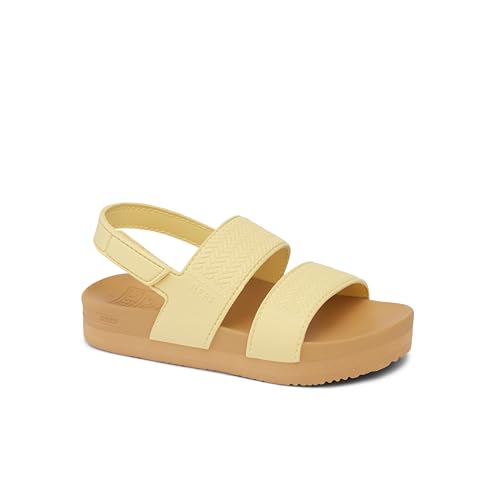 Image of REEF Girls Toddler /Little Kid Water Vista Platform Sandal, Water Friendly, Adjustable Strap