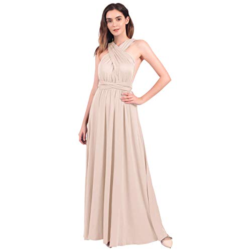 Image of Women Transformer Multi Way Bandage Dress Convertible Bridesmaid Gown