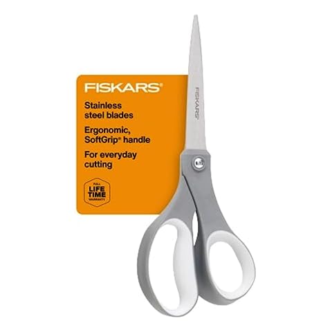 Fiskars Softgrip Scissors, 8 Inch Cover