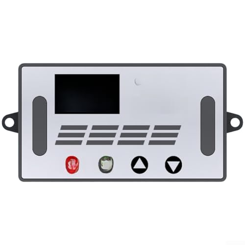 Honseadek Temporizador digital para relé, interruptor de retardo ajustable con doble MOSFET, pantalla LED para aplicaciones domésticas y de jardín de 6-30 V CC