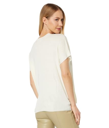 Image of Calvin Klein Womens Lightweight Crew Neck Everyday Short Sleeve Comfortable Poncho