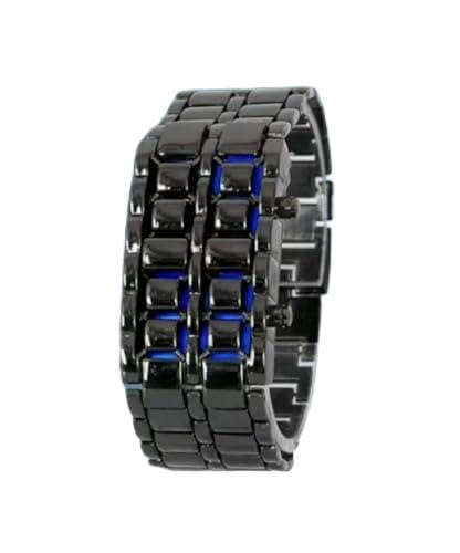 Bizolo Iron Samurai Stainless Steel Band LED Digital Electronic Watch for Men (B0C7LHCBHZ) Amazon Price History, Amazon Price Tracker
