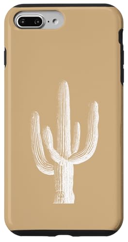 Wilderness Botany Saguaro Cactus - �x�[�W��/�^�� �X�}�z�P�[�X iPhone 7 Plus/8 Plus �p