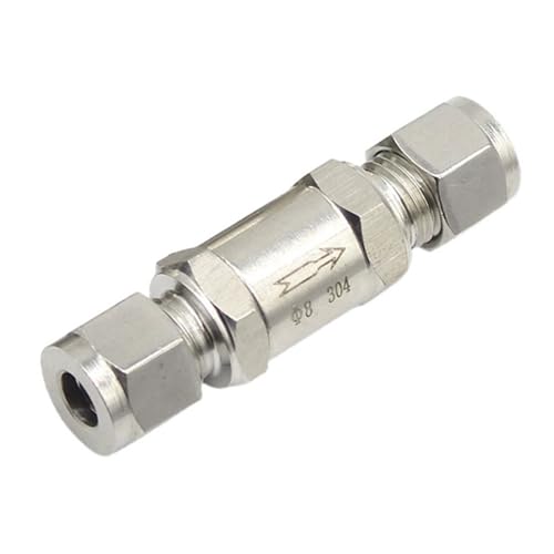 Clapet anti-retour 4mm inox 304 pour sécuriser la pression du réseau