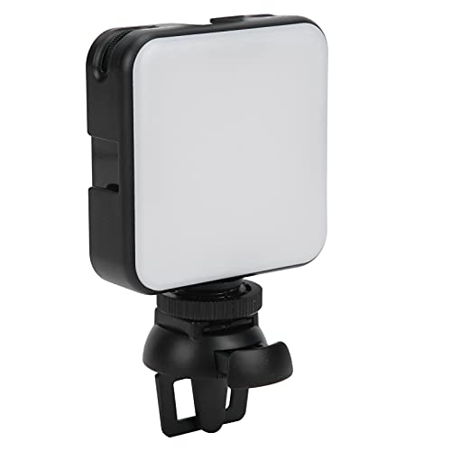 LEDビデオライト 撮影用ライト ポケットフィルライト カメラ用LEDライト 補助ライト ウェブカメラ用ライト 調光 2500K-6500K±200K 会議 ビデオ通話 写真 ライブ配信 ストリーミング インタビュー ブログ撮影 動画制作 テレワーク