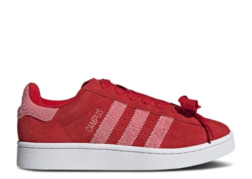Image of adidas Campus 00s Women's Sneakers, Better Scarlet /Pink Spark /Cloud White, Size 5.5