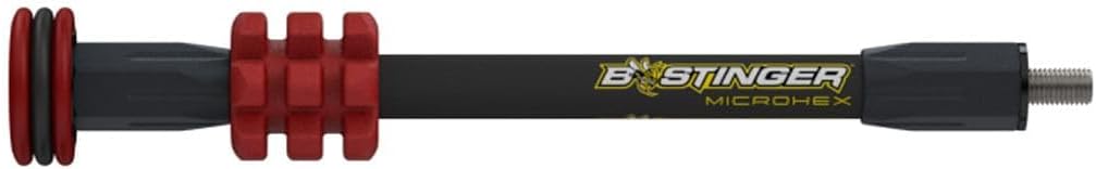 Bee Stinger B-Stinger MicroHex Stabilizer 8", Red