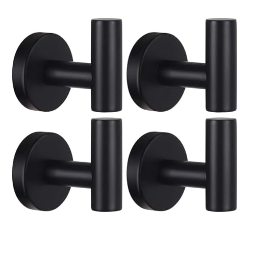 El Mejor Listado de Ganchos para batas de casa los más solicitados. 49 Timotech Ganchos para Toallas de Baño, Gancho para Baño, Ganchos para pared, Ganchos para Abrigo, Bata, Toalla, Ropa, de Acero Inoxidable Resistente para Armario, Esponjas,...