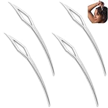 Dreadlock Tool Interlocking Tool for Locs, 4 Pcs Crochet Hook Hair Braiding Tools for Dreadlocks, Interlocks or Sisterlocks, Tightening Accessory