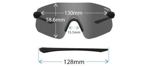 Tifosi Óculos de sol esportivos masculinos e femininos Vogel SL – Ideal para beisebol, ciclismo, crí