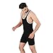 2BOLD Wrestling Singlets For Men (Black, Medium, Simple)