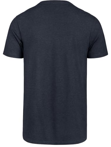 Image of 47 Brand MLB Men's Team Color Distressed Imprint Primary Logo Short Sleeve Baseball T-Shirt
