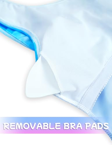 Girls Swimsuits One-Piece Kids Bathing Suits Back Cutout Swimwear for Summer Beach4