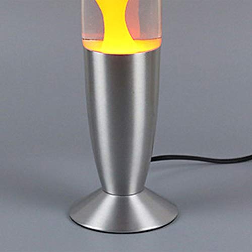 N/V Urocza metalowa podstawa lampa lawa wosk styl wulkan lampka nocna meduza lampka nocna świecąca lampa lawa oświetlenie lampy