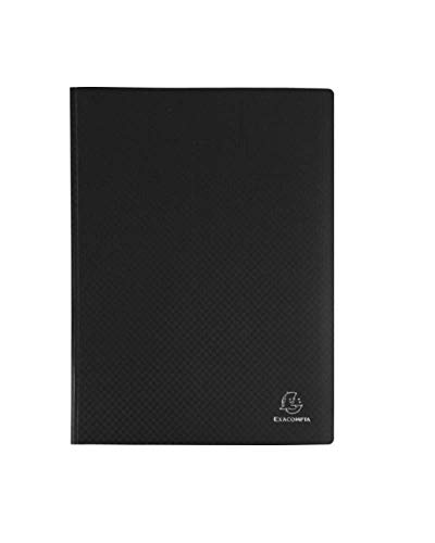 Exacompta - Réf. 88111E - 1 Protège-documents OPAK - 100 pochettes cristal lisse - 200 vues - pour format A4 - dimensions 24 x 32 cm - couverture en polypro...