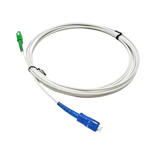 Cordon fibre optique SC/UPC monomode gaine LSZH haute performance 2m