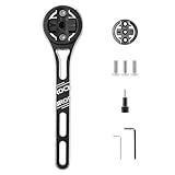 LEGGERA E DUREVOLE: Realizzato in lega di alluminio da 40g, offre alta resistenza, eccellente corrosion resistance e impressionante portanza. Lavorato a CNC per una superficie liscia che farà risaltare la tua bici