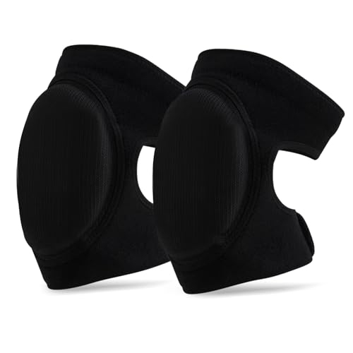 Dunkwckore Knieschoner, 1 Paar 20 mm Dicke Eva-Schaumpolsterung Schwarz Einstellbar Knieschoner Arbeiten, Knee Pads für Männer/Damen, Knieschützer für Volleyball, Tanzen, Gartenarbeit, Snowboard Dunkwckore Knieschoner, 1 Paar 20 mm Dicke Eva-Schaumpolsterung Schwarz Einstellbar Knieschoner Arbeiten, Knee Pads für Männer/Damen, Knieschützer für Volleyball, Tanzen, Gartenarbeit, Snowboard